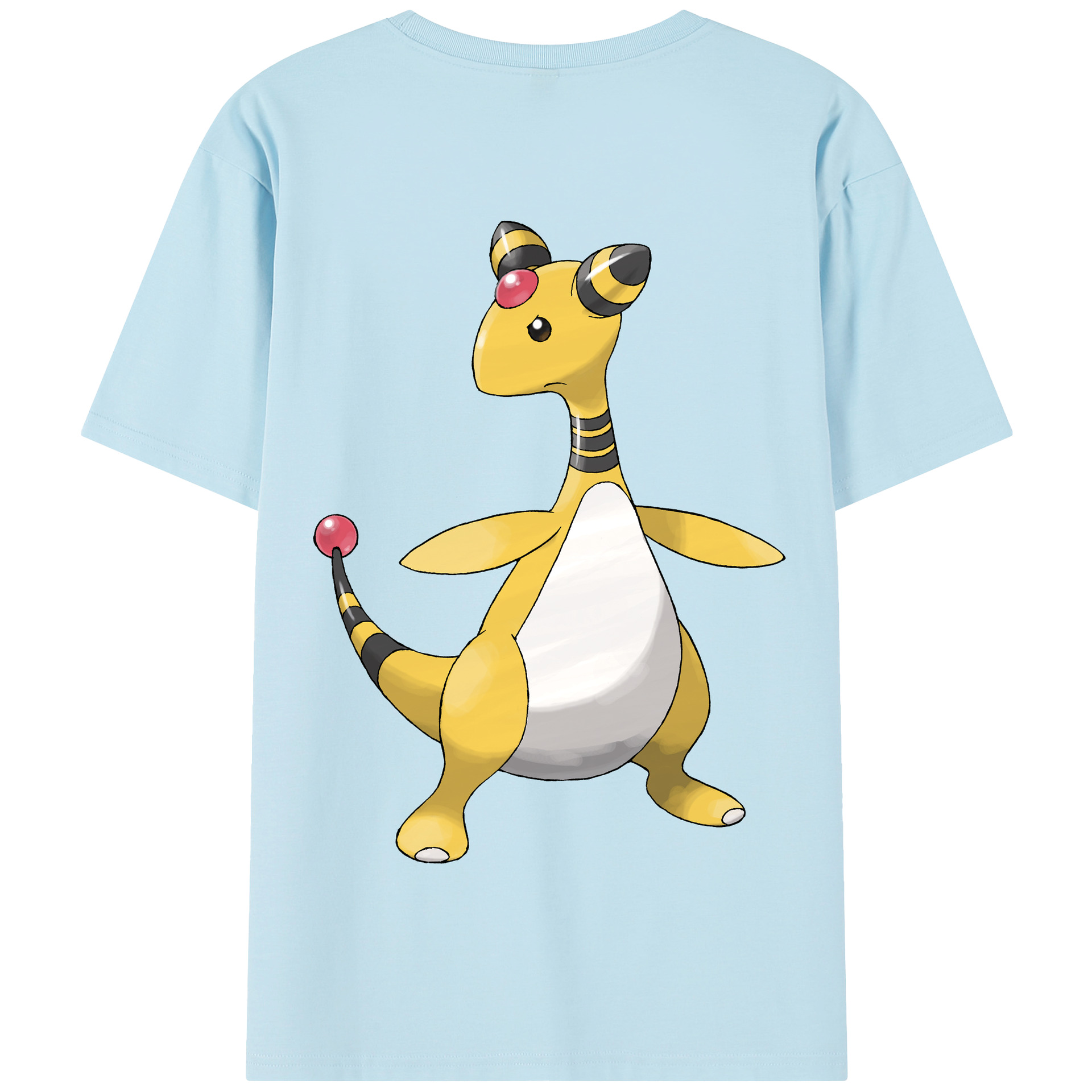 （画像用） ポケットモンスター Pokémon 綿100％半袖Tシャツ（背面プリント）